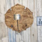 Porte casque INDIANS clair : piston