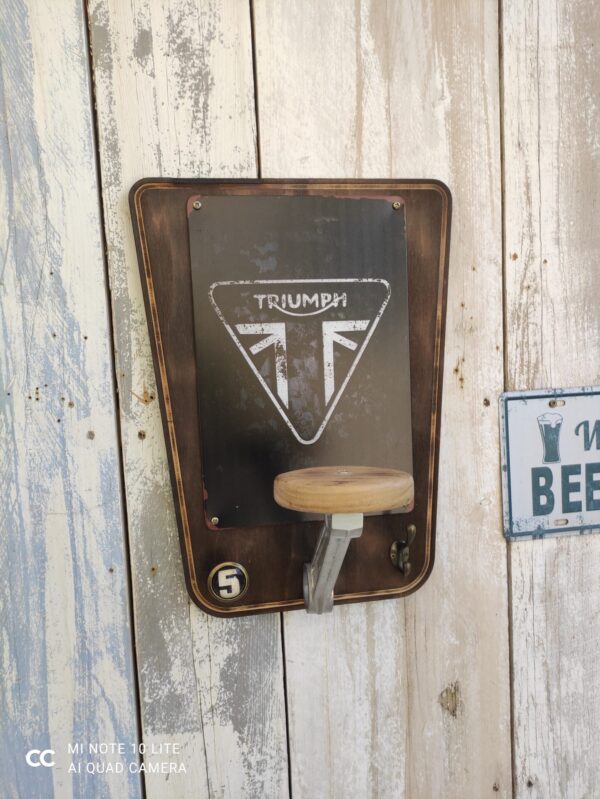 Triumph little bielle alu et top en bois
