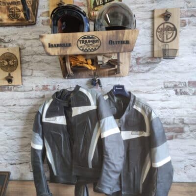 Porte casque Confort double