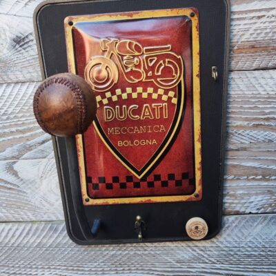 Porte casque moto Plaque Ducati BMW HARLEY DAVIDSON