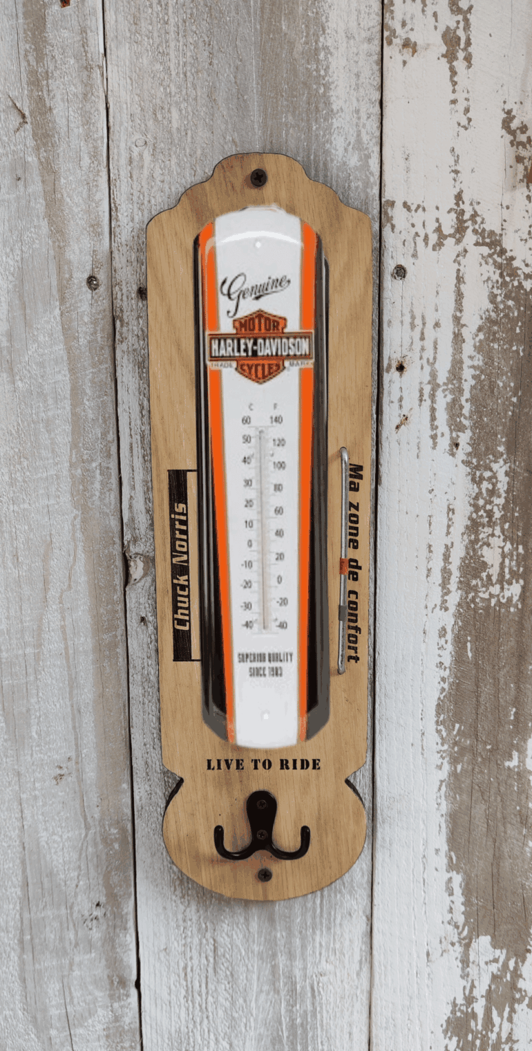 Thermomètre Rétro Personnalisable