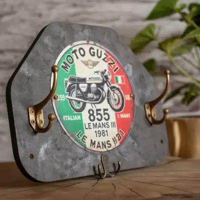 Porte-manteaux Moto Guzzi - Décoration Murale