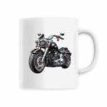 MUG drôle gorille biker – Design exclusif Le Monde du Motard –