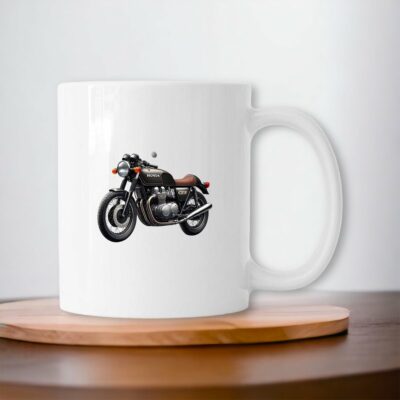 MUG drôle gorille biker – Design exclusif Le Monde du Motard –