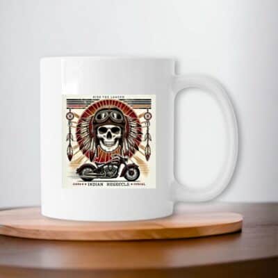 MUG drôle gorille biker – Design exclusif Le Monde du Motard –