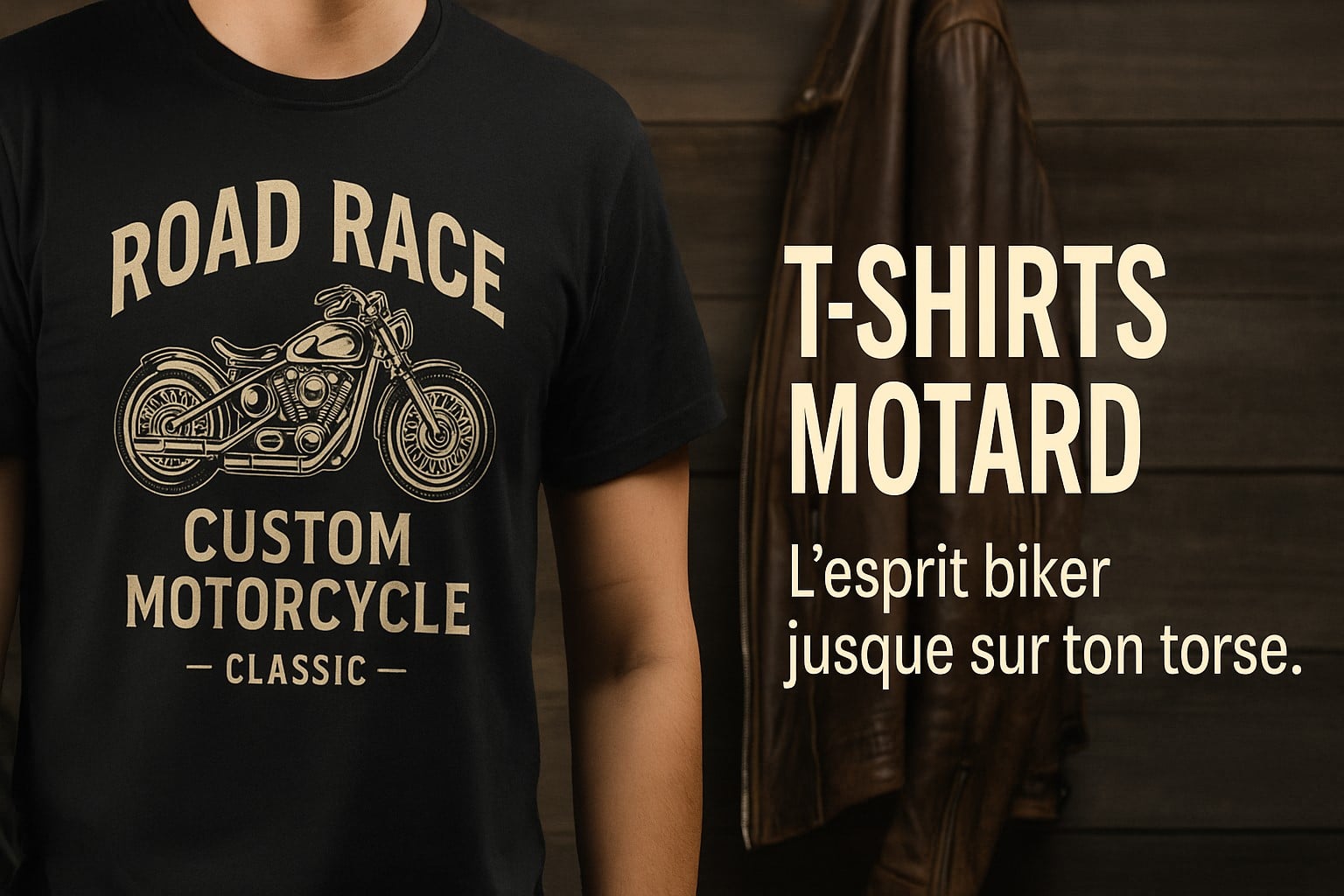 T-shirts Motard
