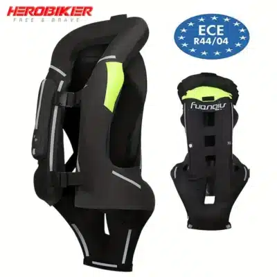Gilet airbag moto de protection renforcée – Sécurité pilote – Gilet léger certifié CE pour motards exigeants