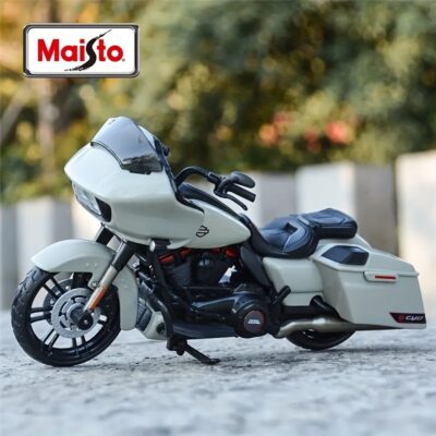 Moto Miniature Harley-Davidson CVO Road Glide 2018 - Modèle Réduit Échelle 1/18 - Décoration Collection Motard