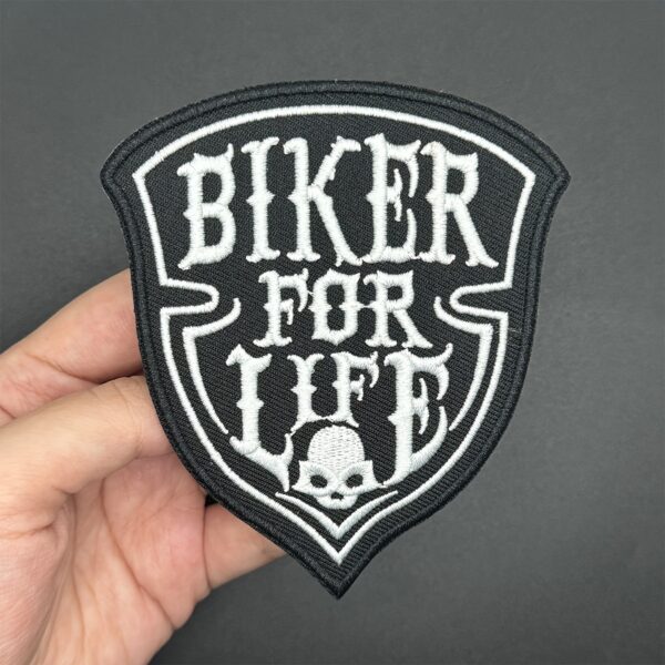Patch brodé à repasser avec logo – Applique thermocollante pour vêtements et accessoires