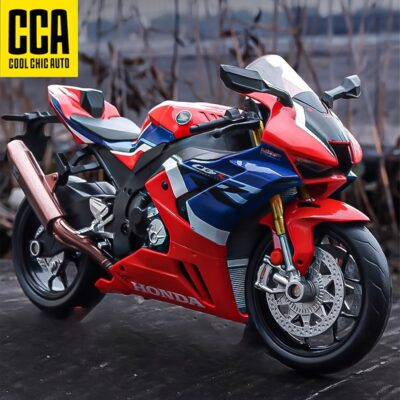 Modèle réduit moto 1:12 Honda CBR1000RR-R SP – Réplique moulée métal pour bureau, collection, ou cadeau motard