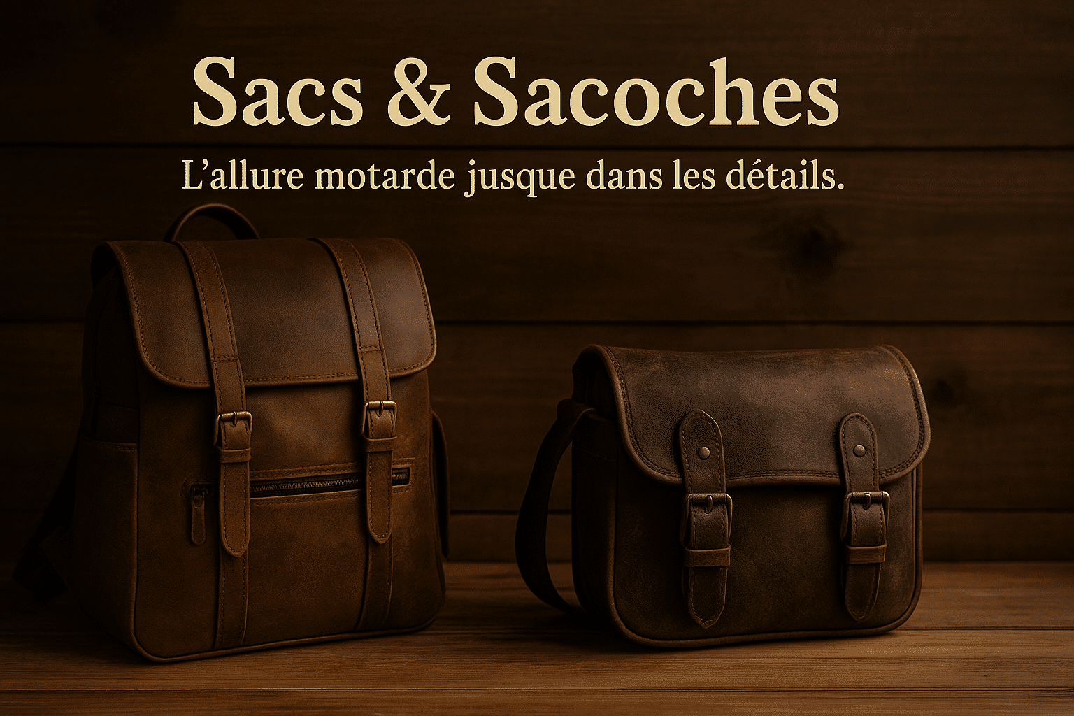 Sac et sacoche motard