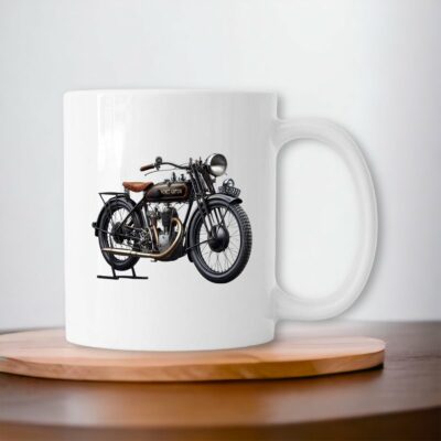 MUG drôle gorille biker – Design exclusif Le Monde du Motard –