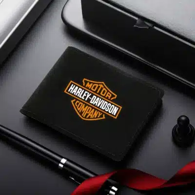 Porte permis de conduire Harley Davidson  en cuir Pu