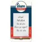 Bloc-notes magnétique Vespa – Service officiel