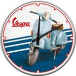 Horloge murale Vespa officielle Ø31 cm déco scooter vintage