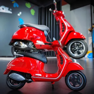 Miniature Vespa déco GTS Super 2020