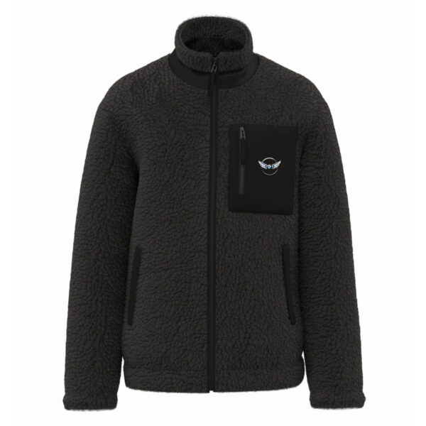 Veste sherpa logo motard