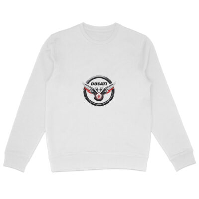 Sweat homme Ducati avec logo revisité style racing italien
