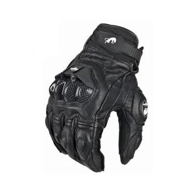 gants-moto-cuir-noir-protection-carbone-racing