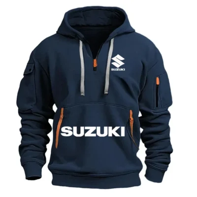 sweat moto suzuki homme hoodie à capuche racing