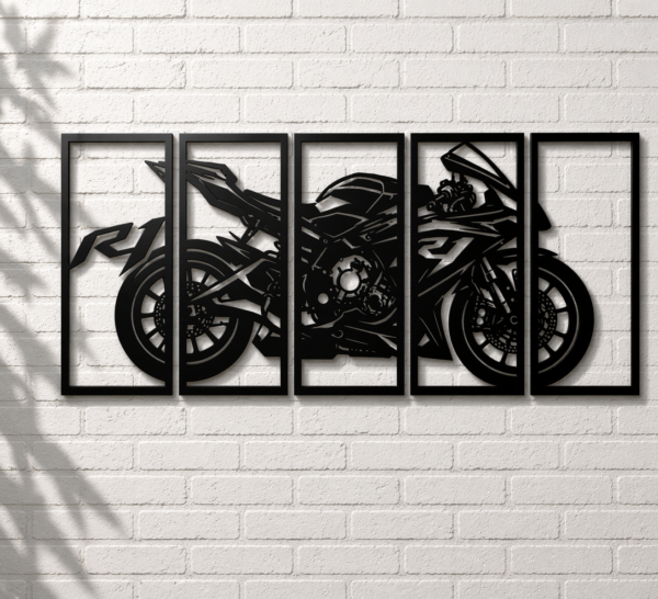 decoration murale moto personnalisee kromat 4mm