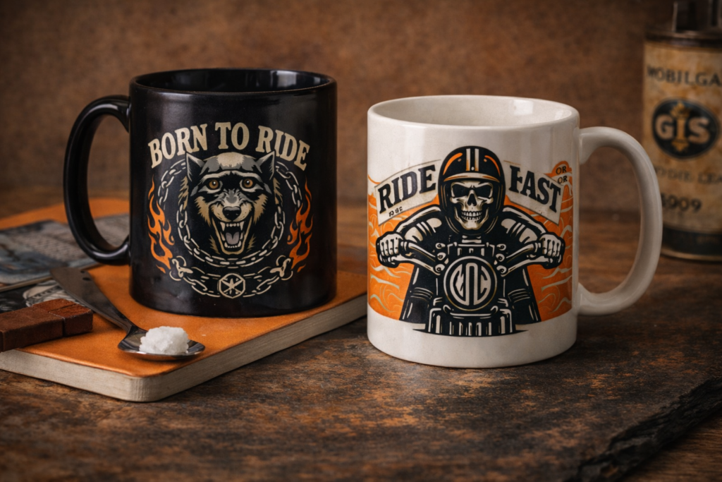 mug moto motard tasse biker idée cadeau motard
