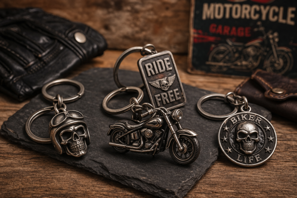 porte-clé moto original gadget motard idée cadeau motard