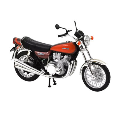 MINIATURE DE COLLECTION NOREV KAWASAKI Z900 1973 BROWN ORA. CYCLO