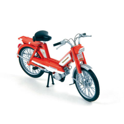 MINIATURE DE COLLECTION NOREV PEUGEOT 103L ORANGE 1972 CYCLO