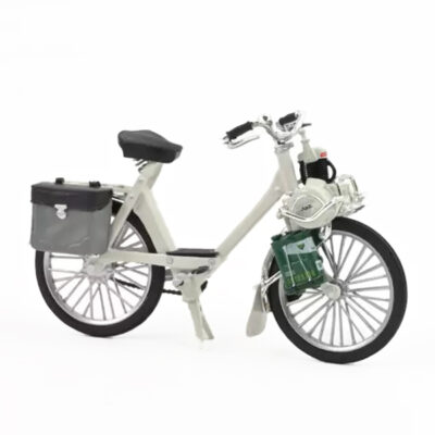 MINIATURE DE COLLECTION NOREV SOLEX 3800 1966 BLANC CYCLO