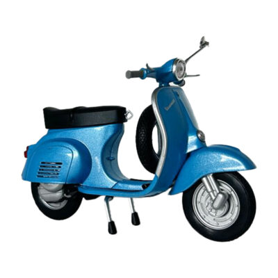 MINIATURE DE COLLECTION NOREV VESPA 125 PRIMAVERA BLEU METALLISE