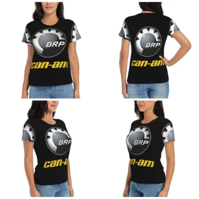 t shirt motard femme ajusté style biker été