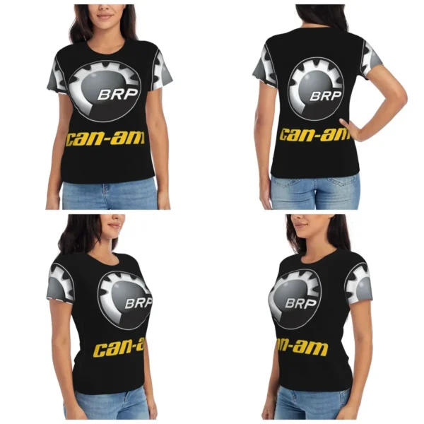 t shirt motard femme ajusté style biker été