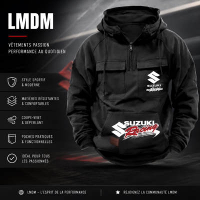 sweat Suzuki Racing homme — LeMondeDuMotard.fr