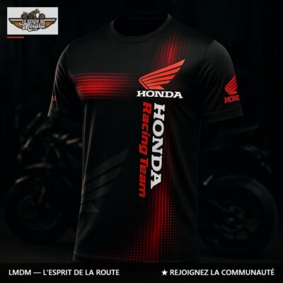 T-shirt Honda moto — LeMondeDuMotard.fr
