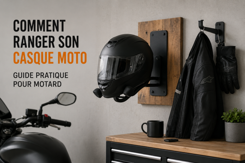 Comment ranger son casque moto pour en prendre soin