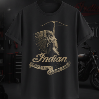 T-shirt Indian moto — LeMondeDuMotard.fr