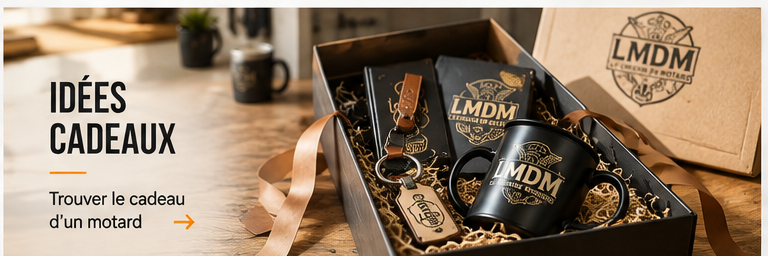Idées cadeaux motard