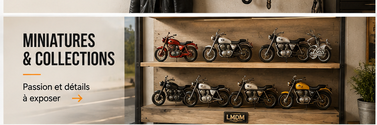 Miniatures et collections moto