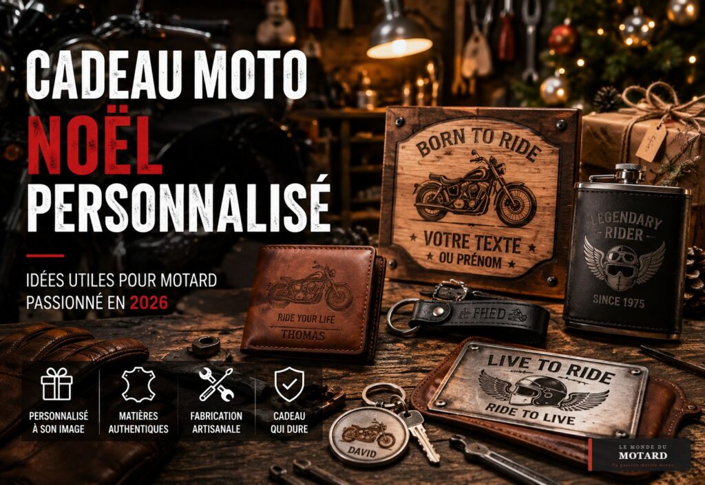cadeau moto noël personnalisé — Le Monde du Motard