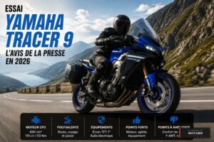 essai Yamaha Tracer 9 — Le Monde du Motard