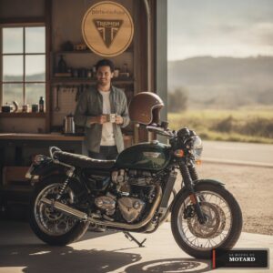 porte-casque Triumph — Le Monde du Motard