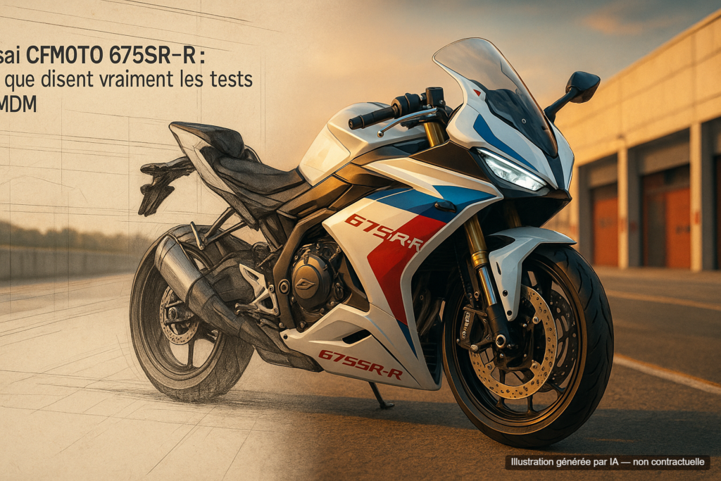 essai CFMOTO 675SR-R — Le Monde du Motard