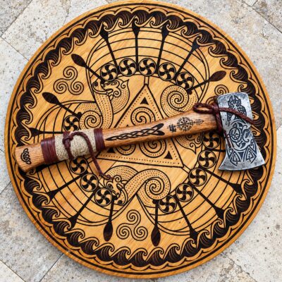 plateau viking cosplay decoratif — LeMondeDuMotard.fr