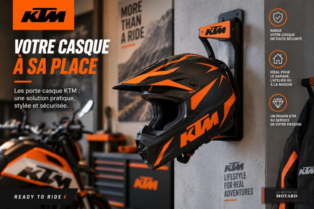 porte-casque KTM — Le Monde du Motard