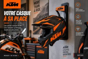 porte-casque KTM — Le Monde du Motard