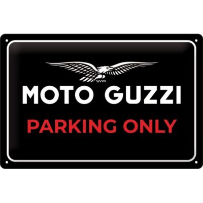 plaque métal Moto Guzzi — LeMondeDuMotard.fr